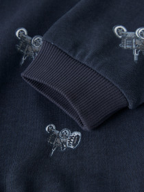 NAME IT Sweatshirt Vifelix Navy Blazer 